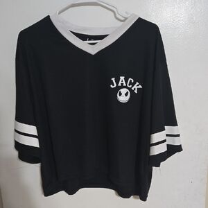Black and White Jack Skellington Jersey